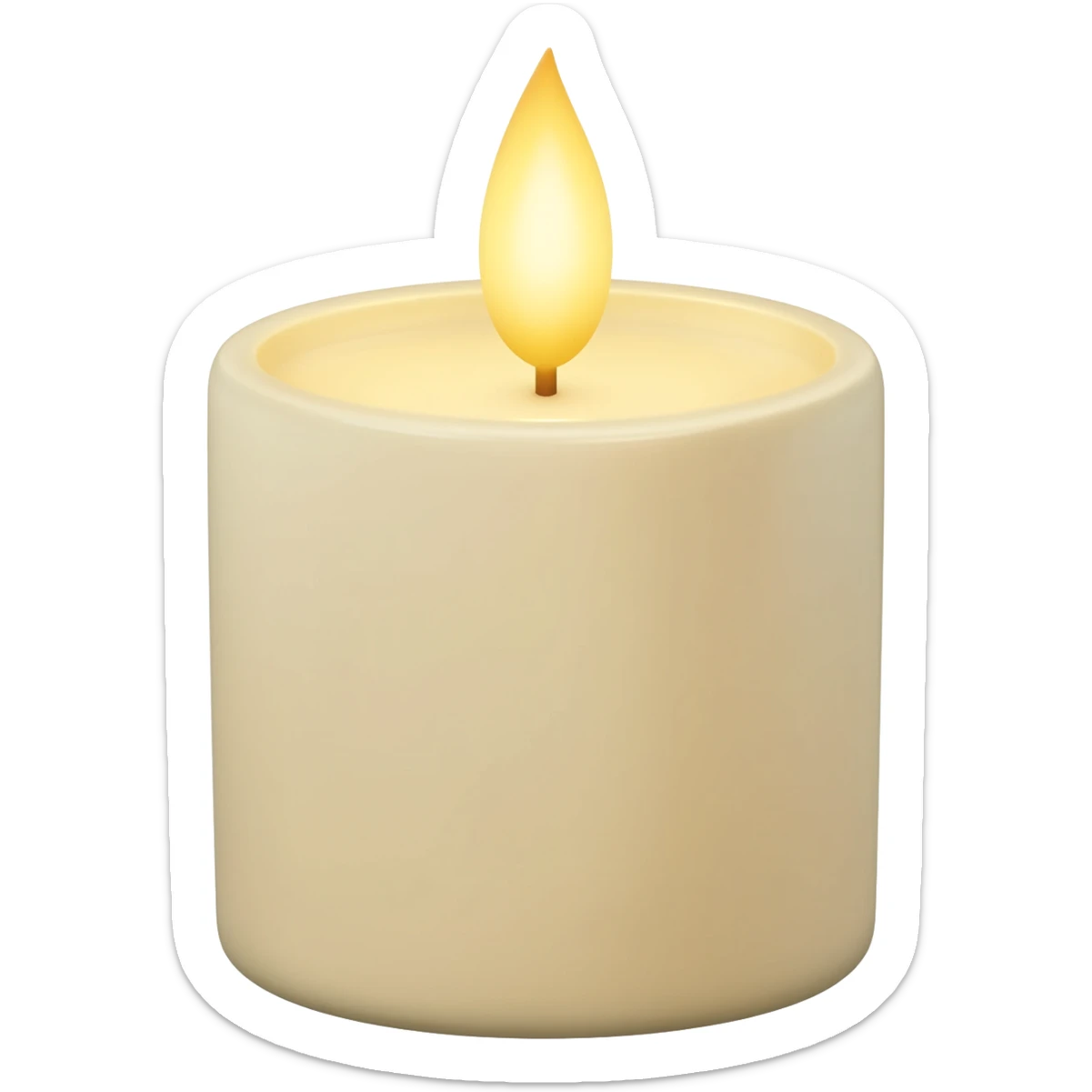 candle sticker