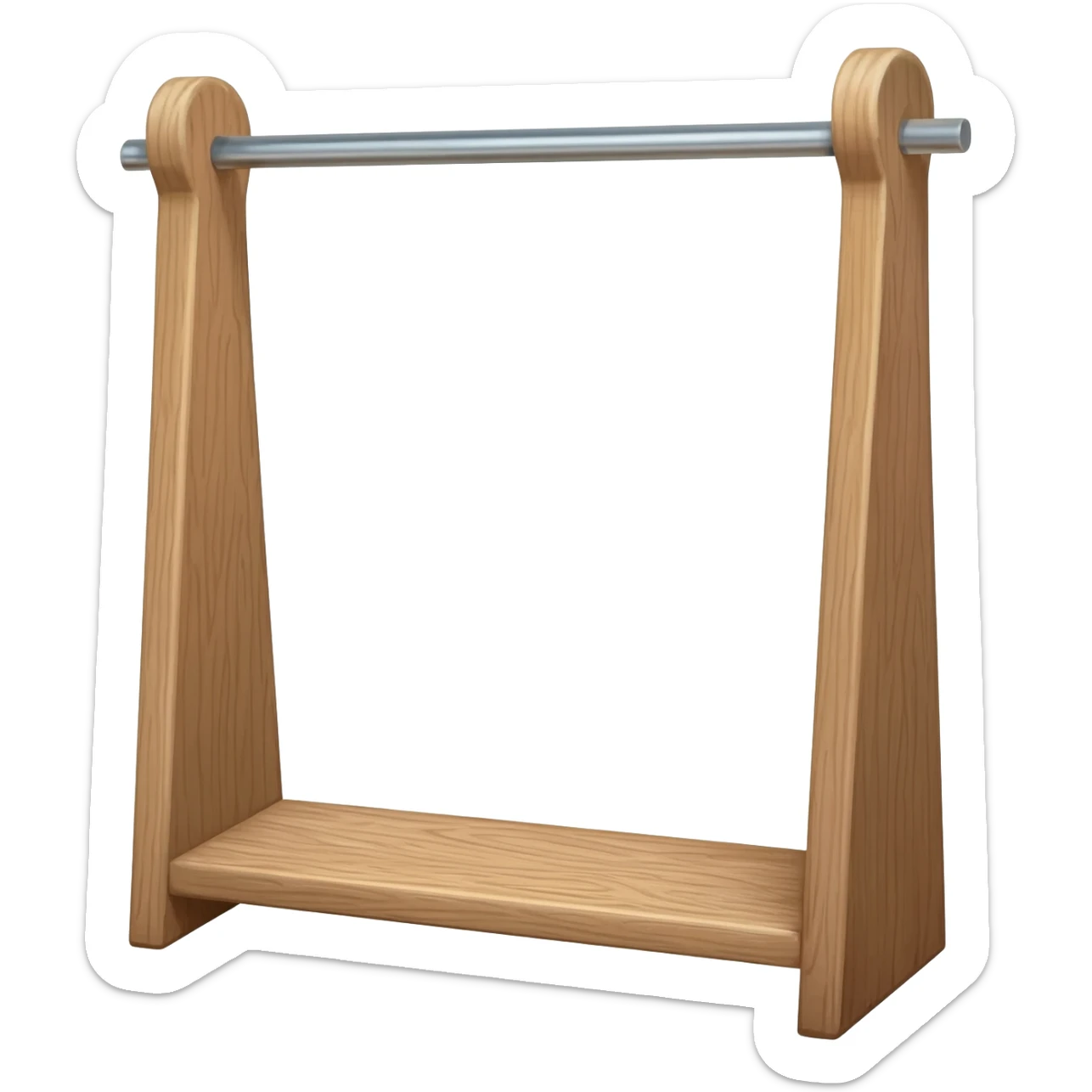 clothes stand sticker