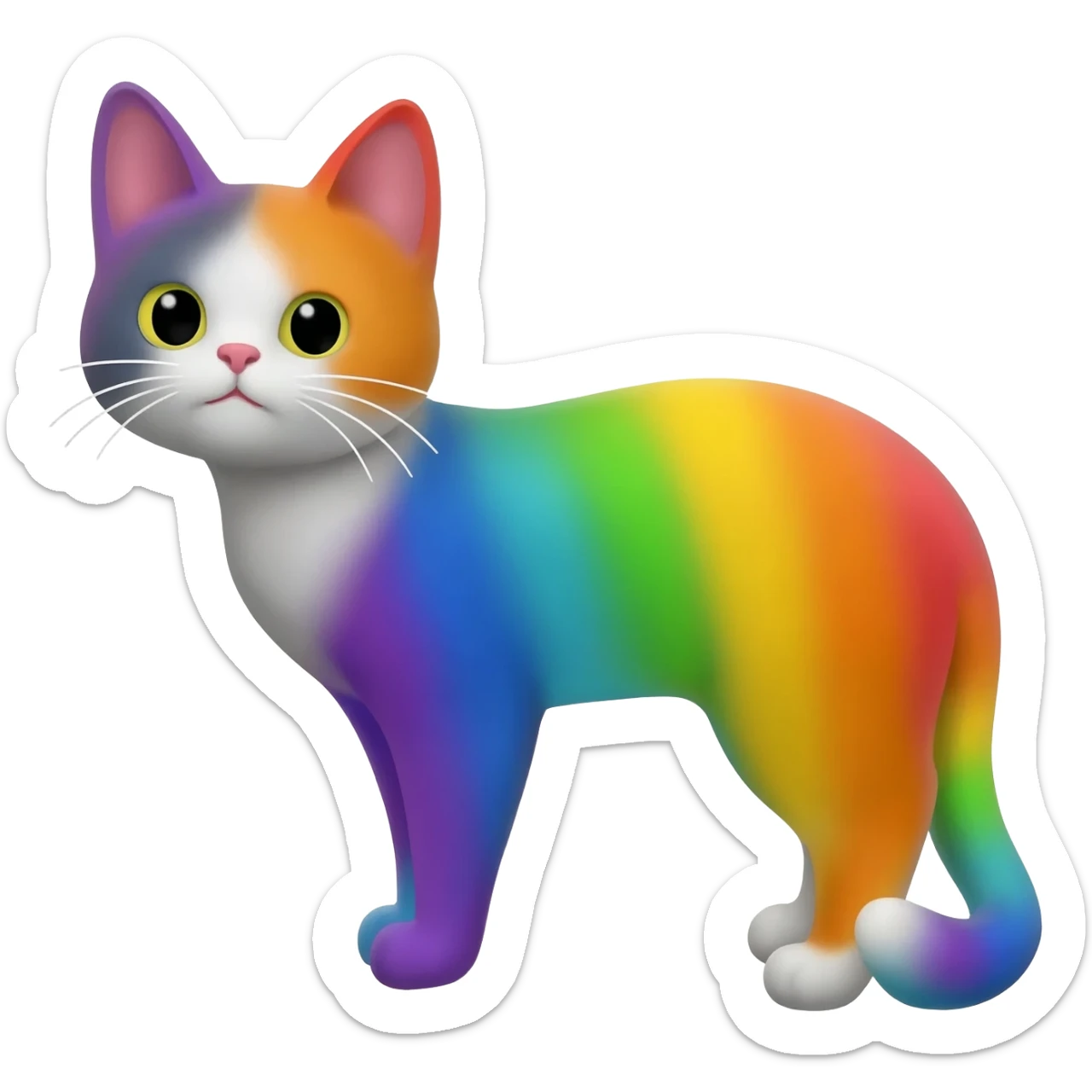 Rainbow Cat sticker