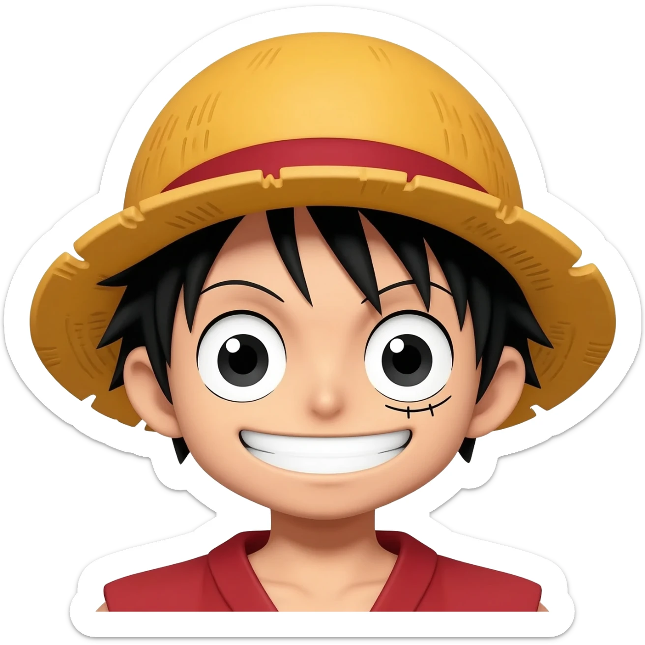 Luffy sticker