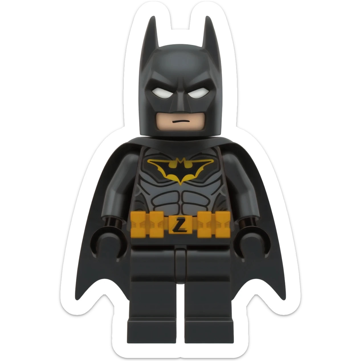 Lego batman color bodies black sticker