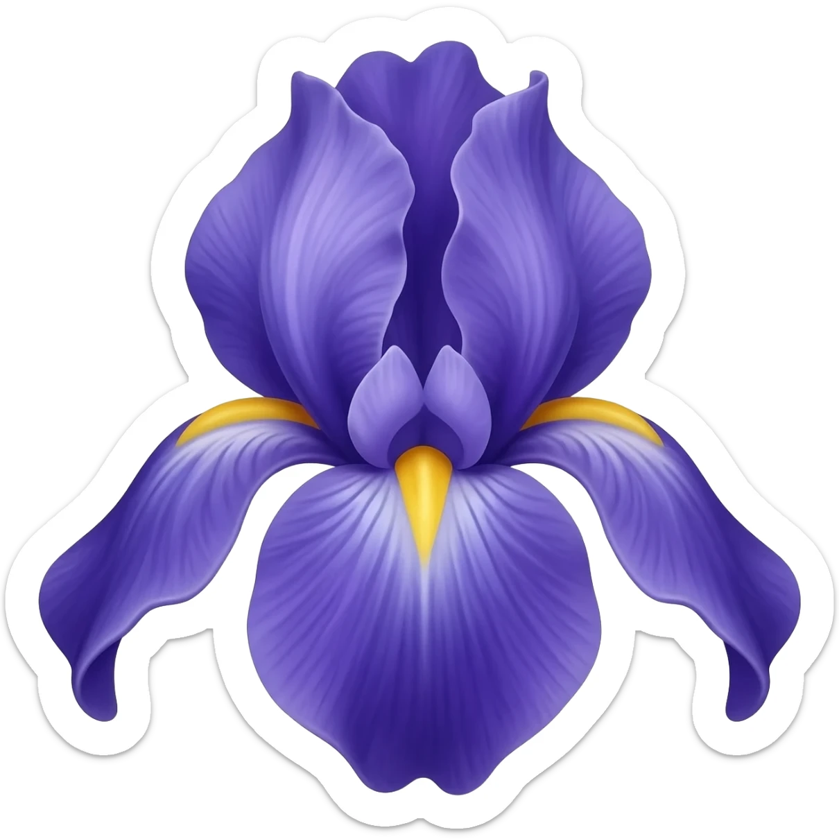 Iris sticker
