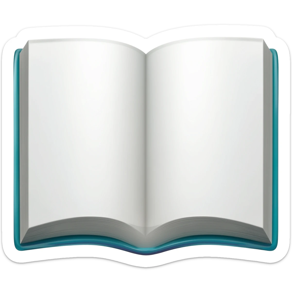 livros gliter vidro sticker