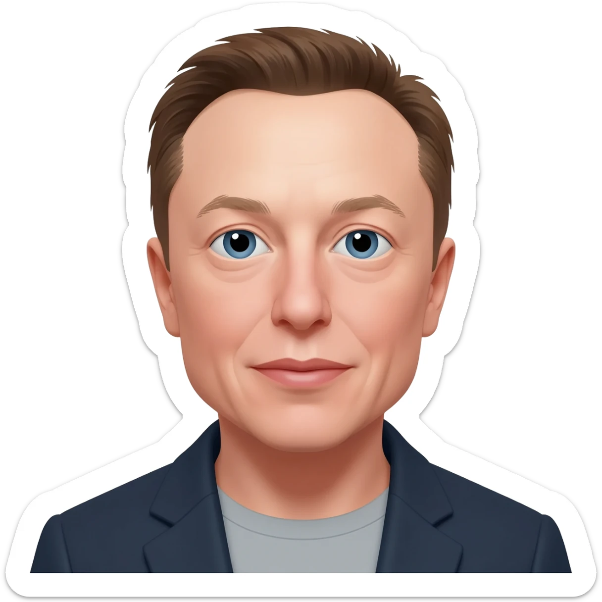 elon musk emoji sticker