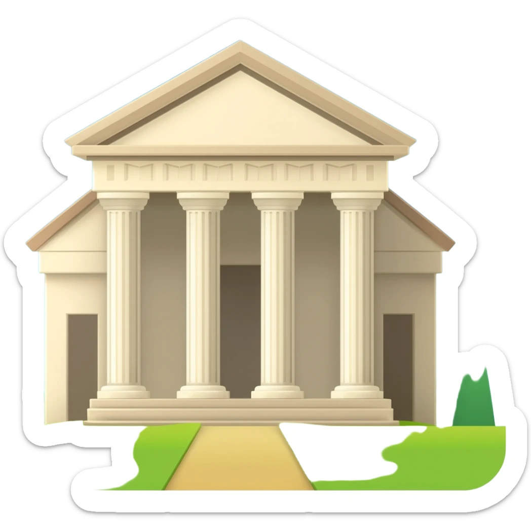 Temple of Holy spirit sticker