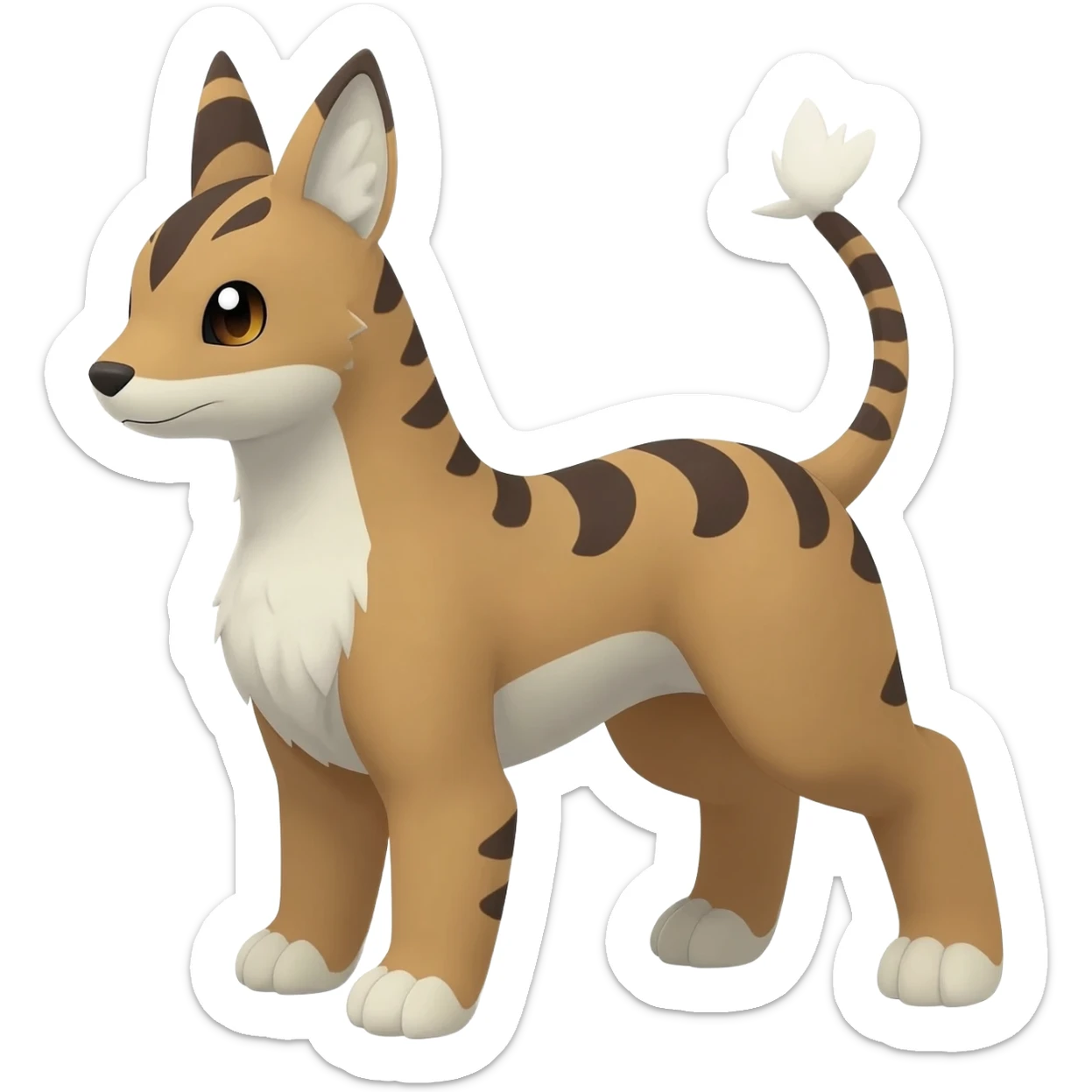 Animal-Fakémon-Pokémon-Spectrobe-hybrid-fusion-creature  sticker