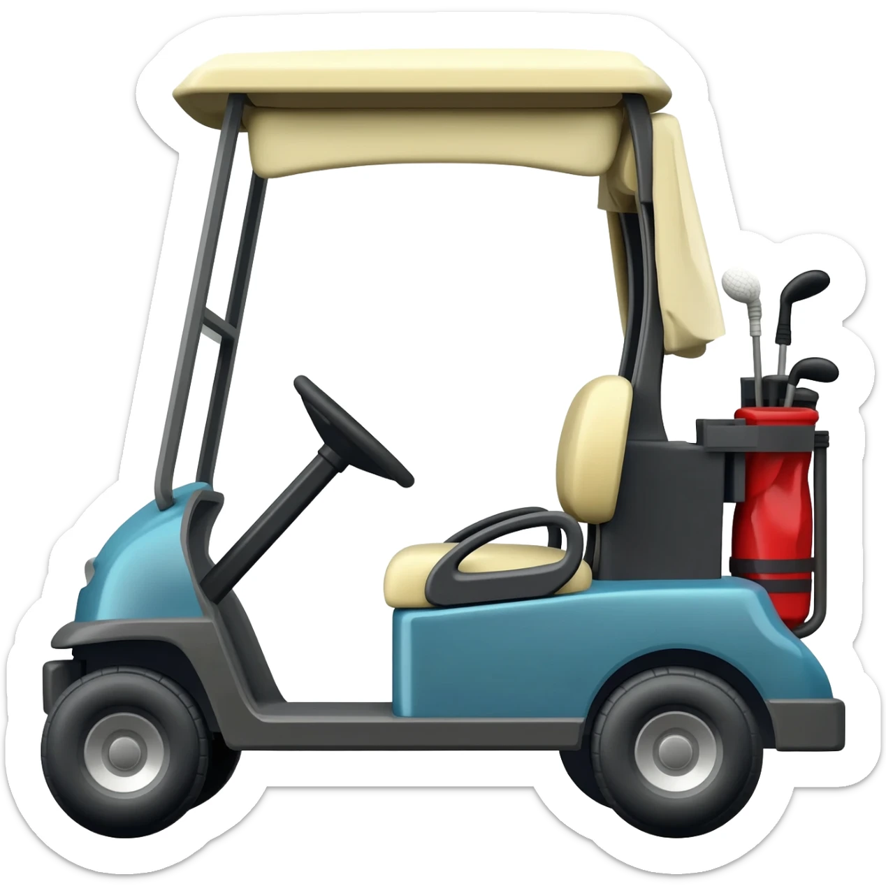 golf cart sticker