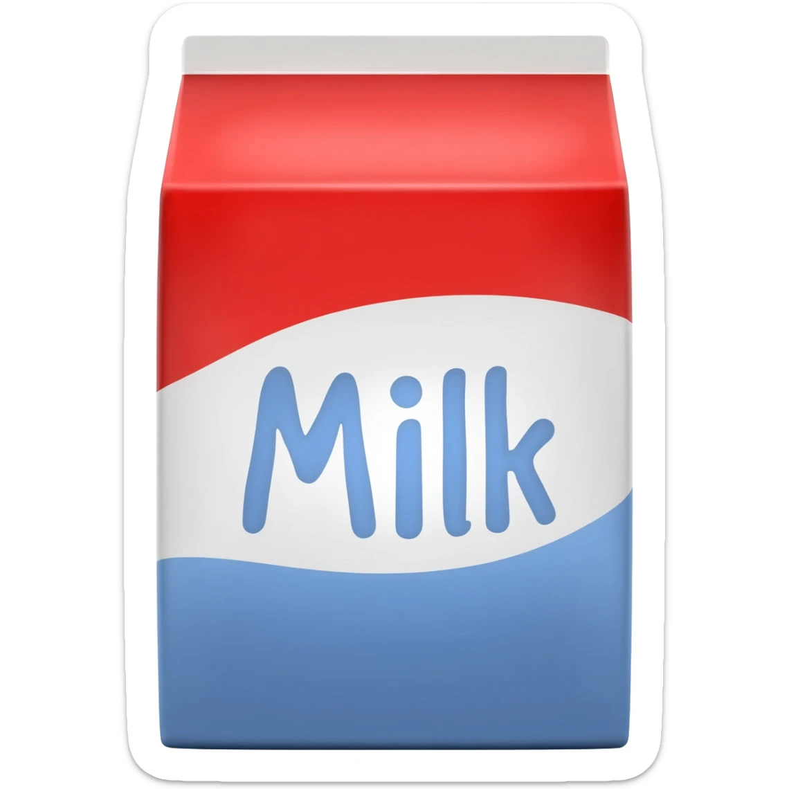 powder milk packaging sticker