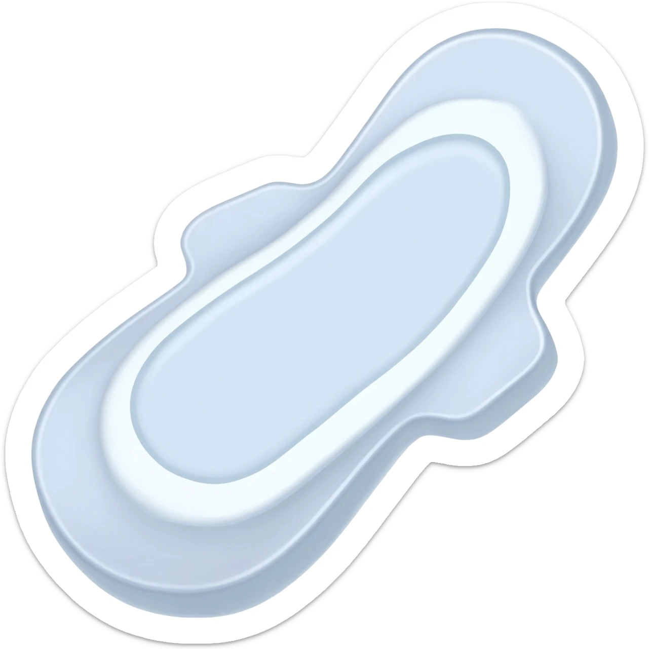 sanitary napkin sticker