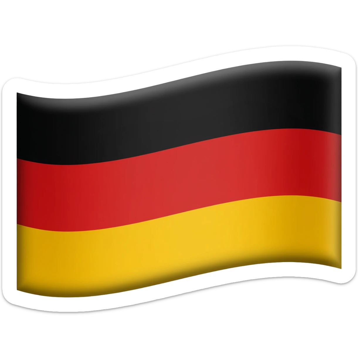 Nazi germany emoji flag sticker