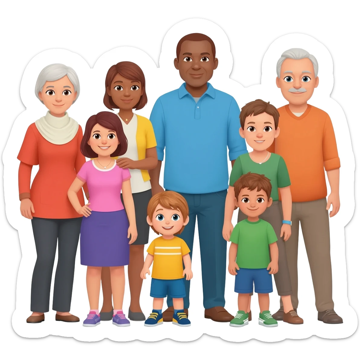 a people lived in developed regions sticker