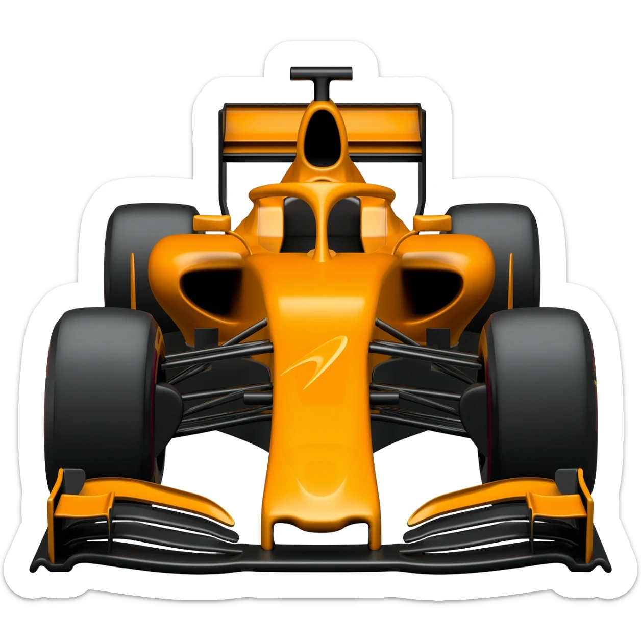 McLaren formula one car sticker