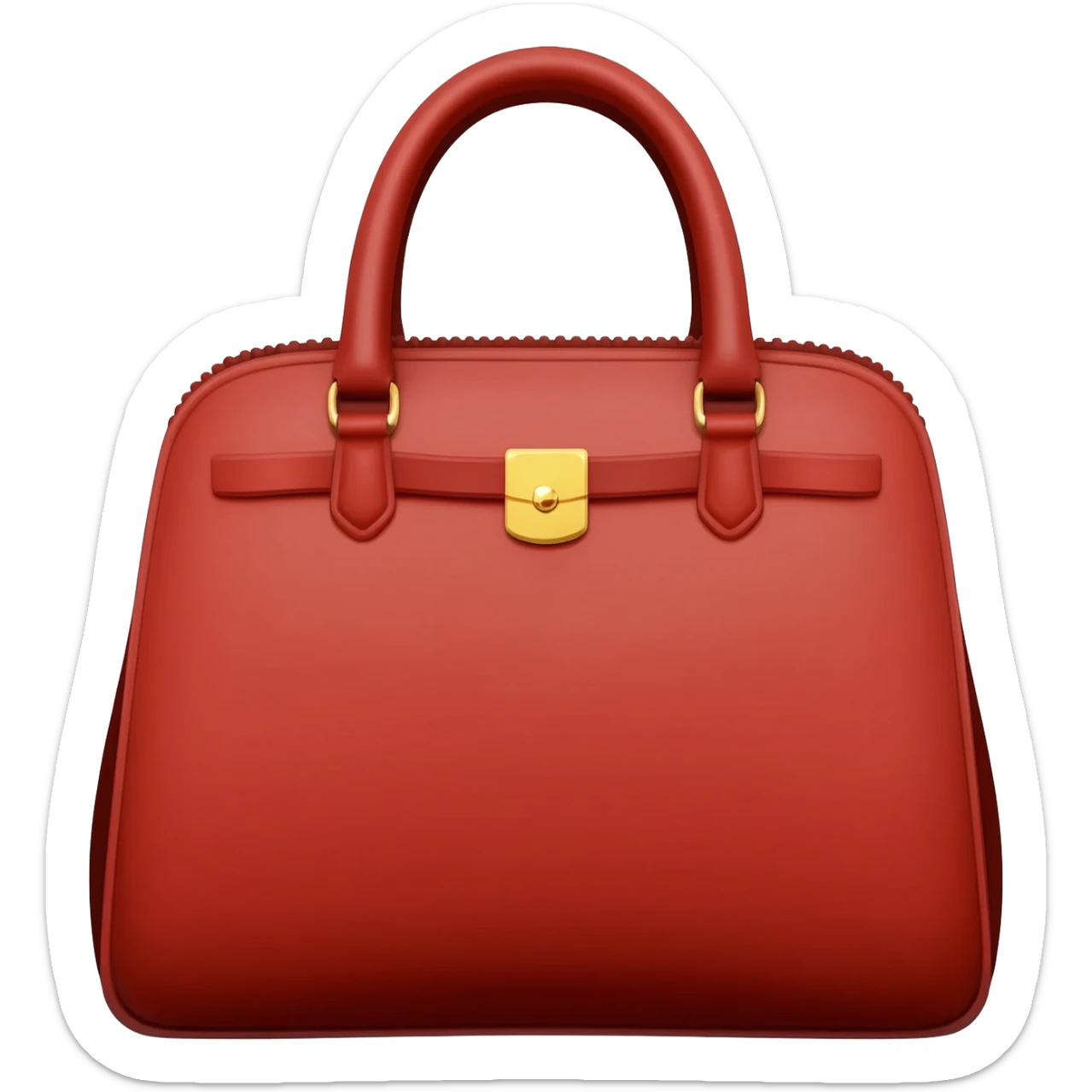 red hermes bag sticker