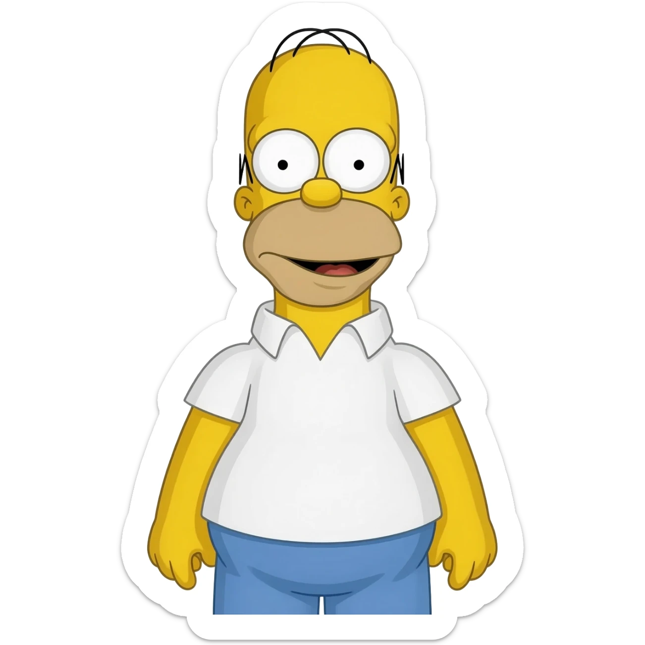 Homer simson sticker