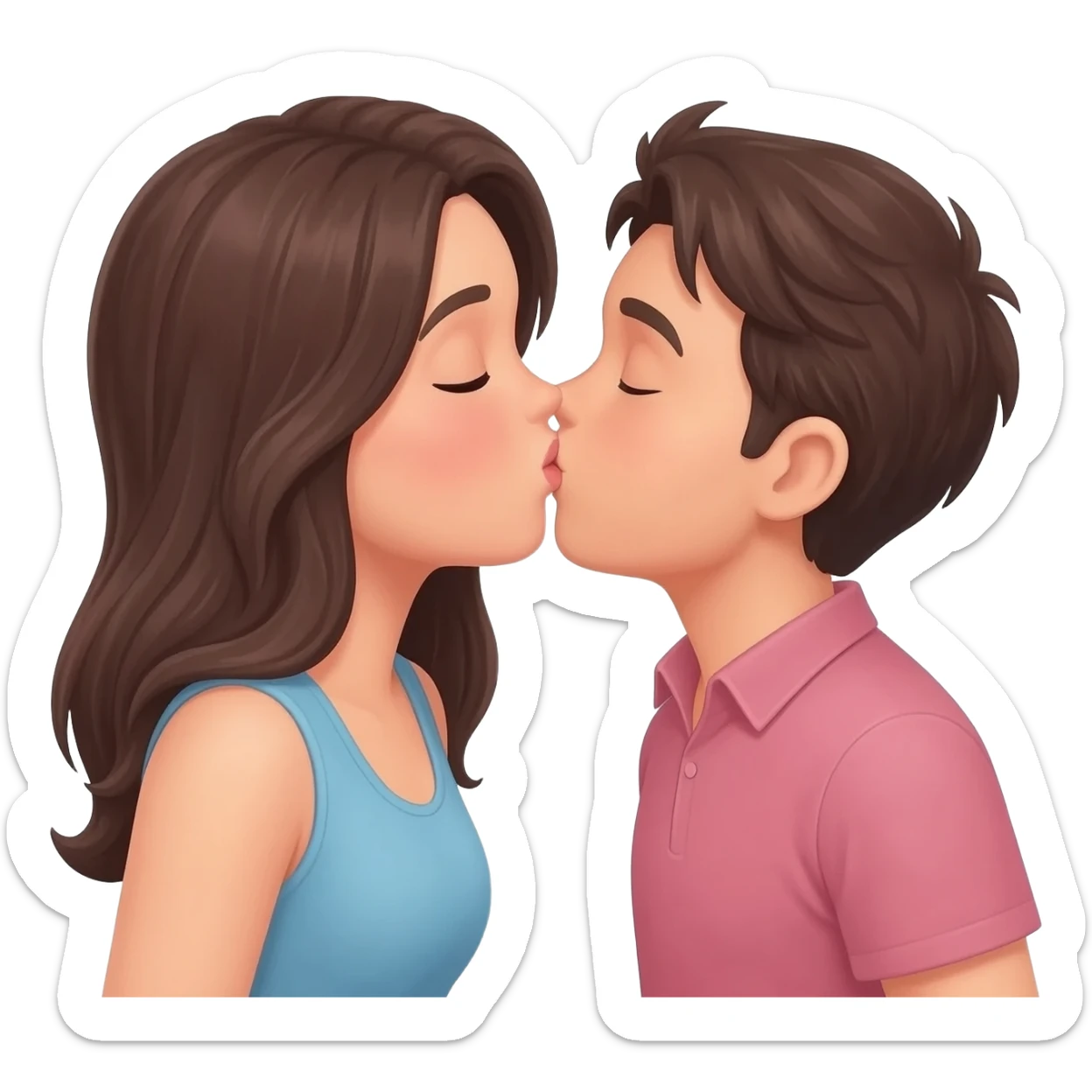 Kiss love  sticker