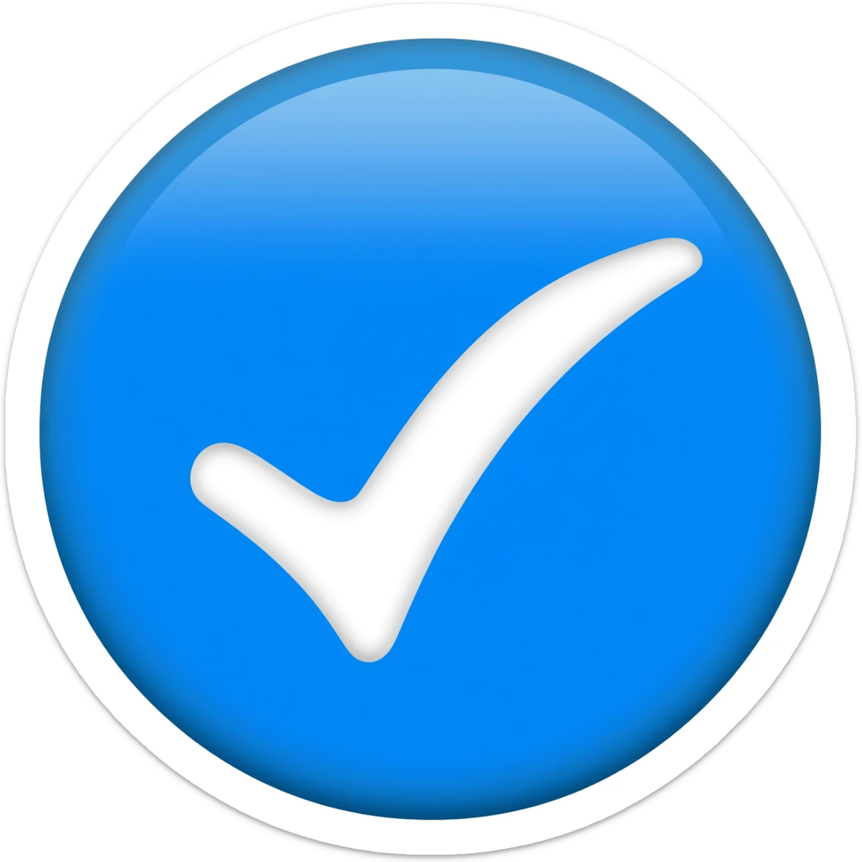 Verification badge v sticker