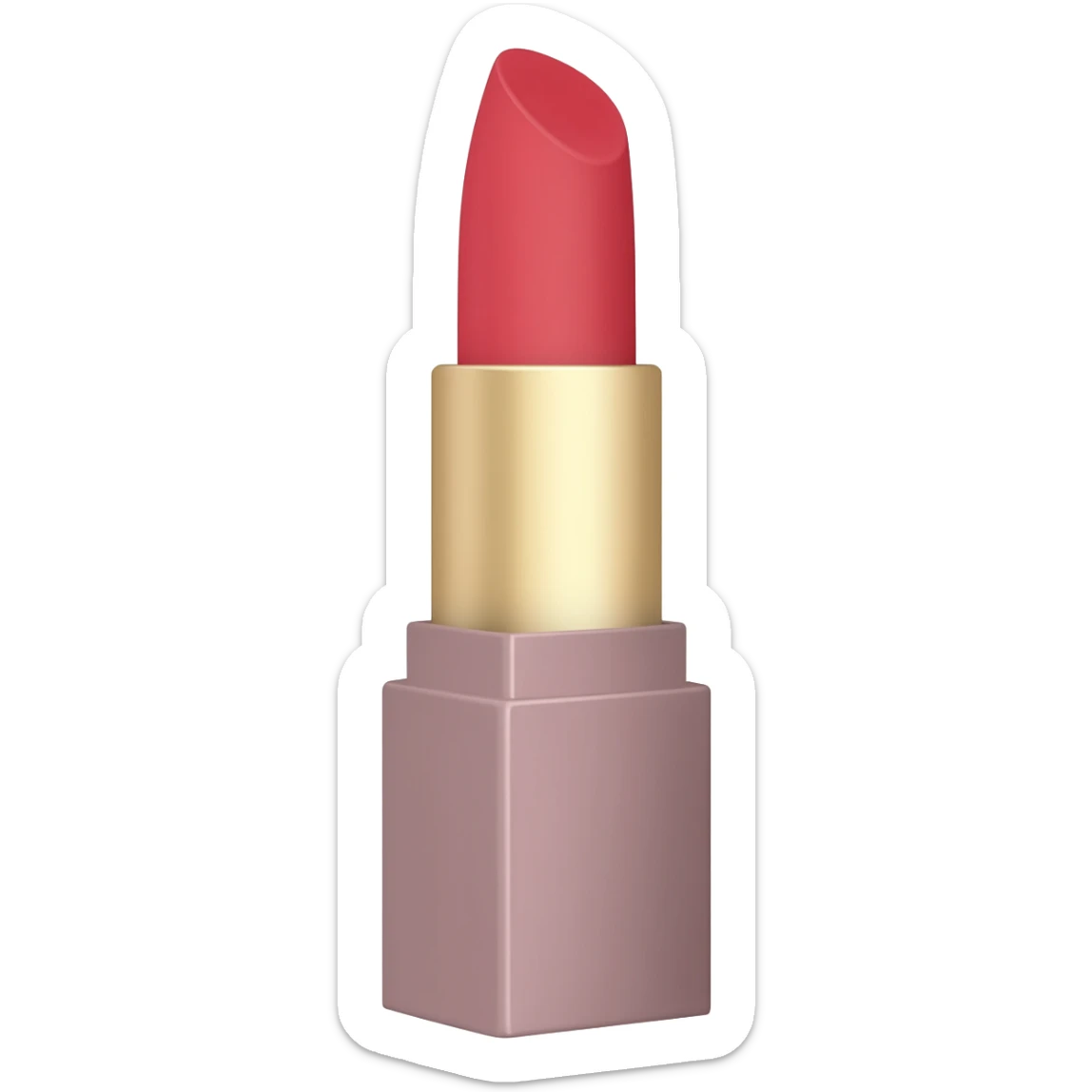 Lipstick sticker