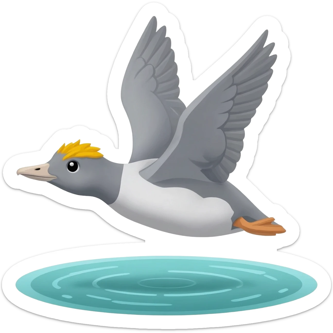 Loon sticker