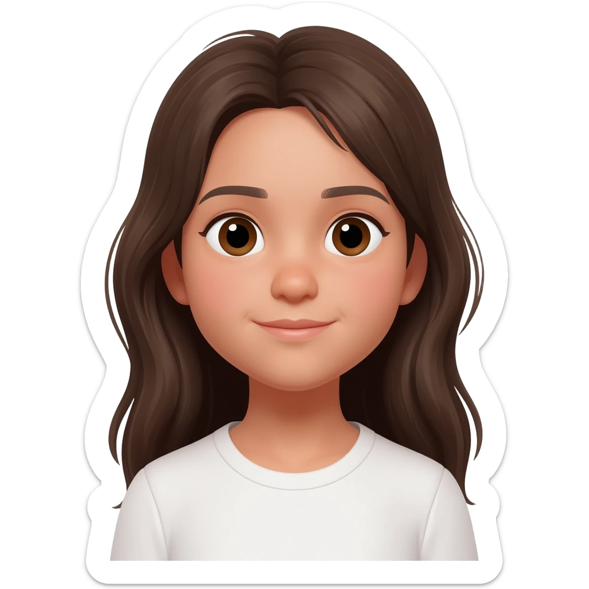 niña de 10 años sticker