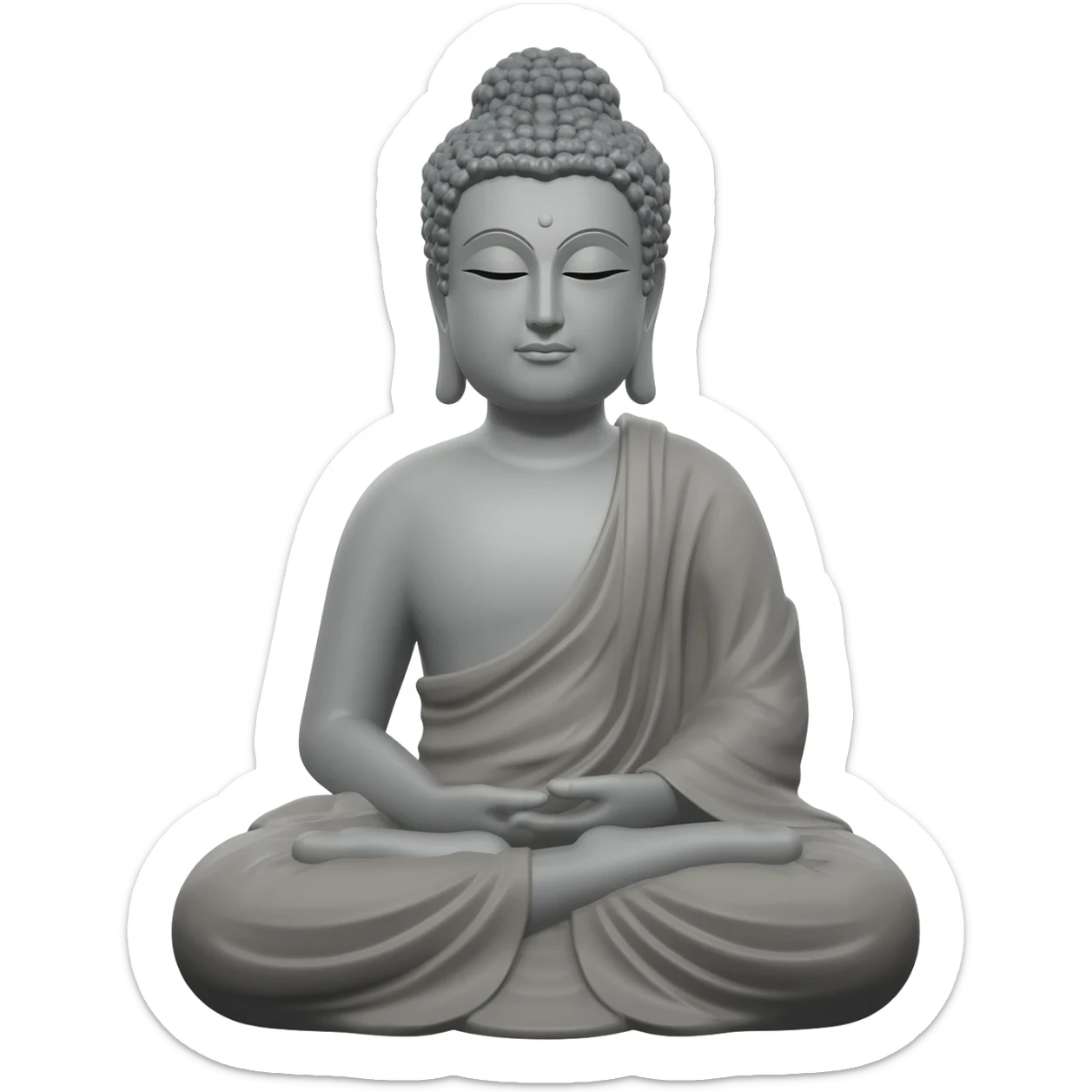 Buddha sticker