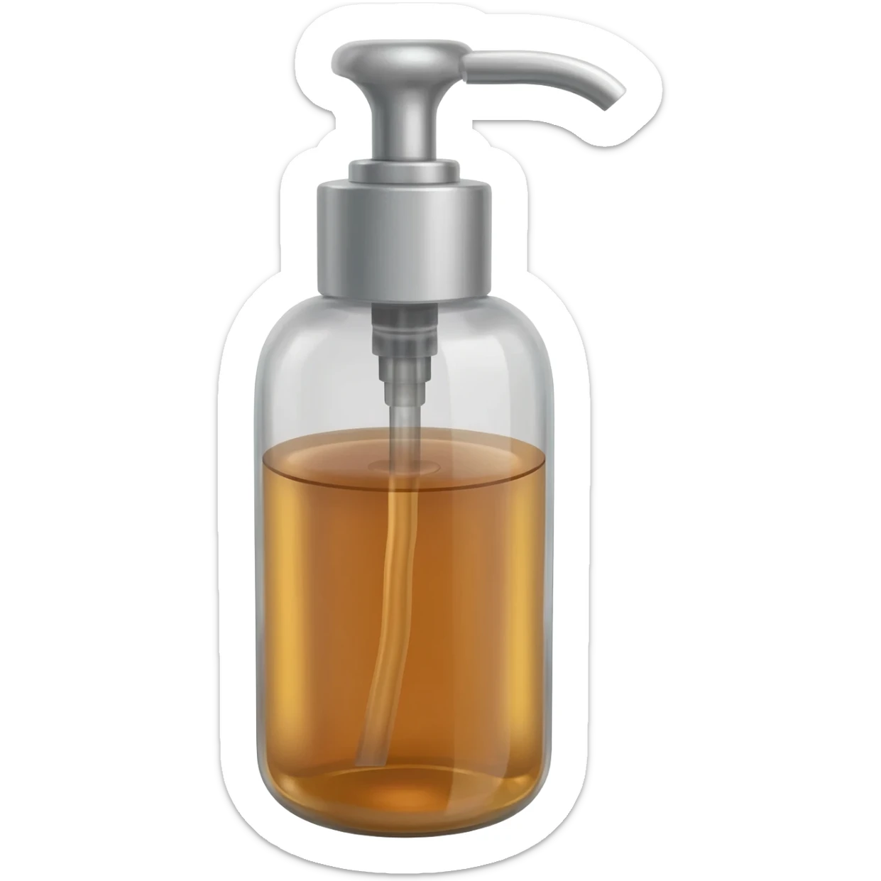 hazelnut syrup pump sticker