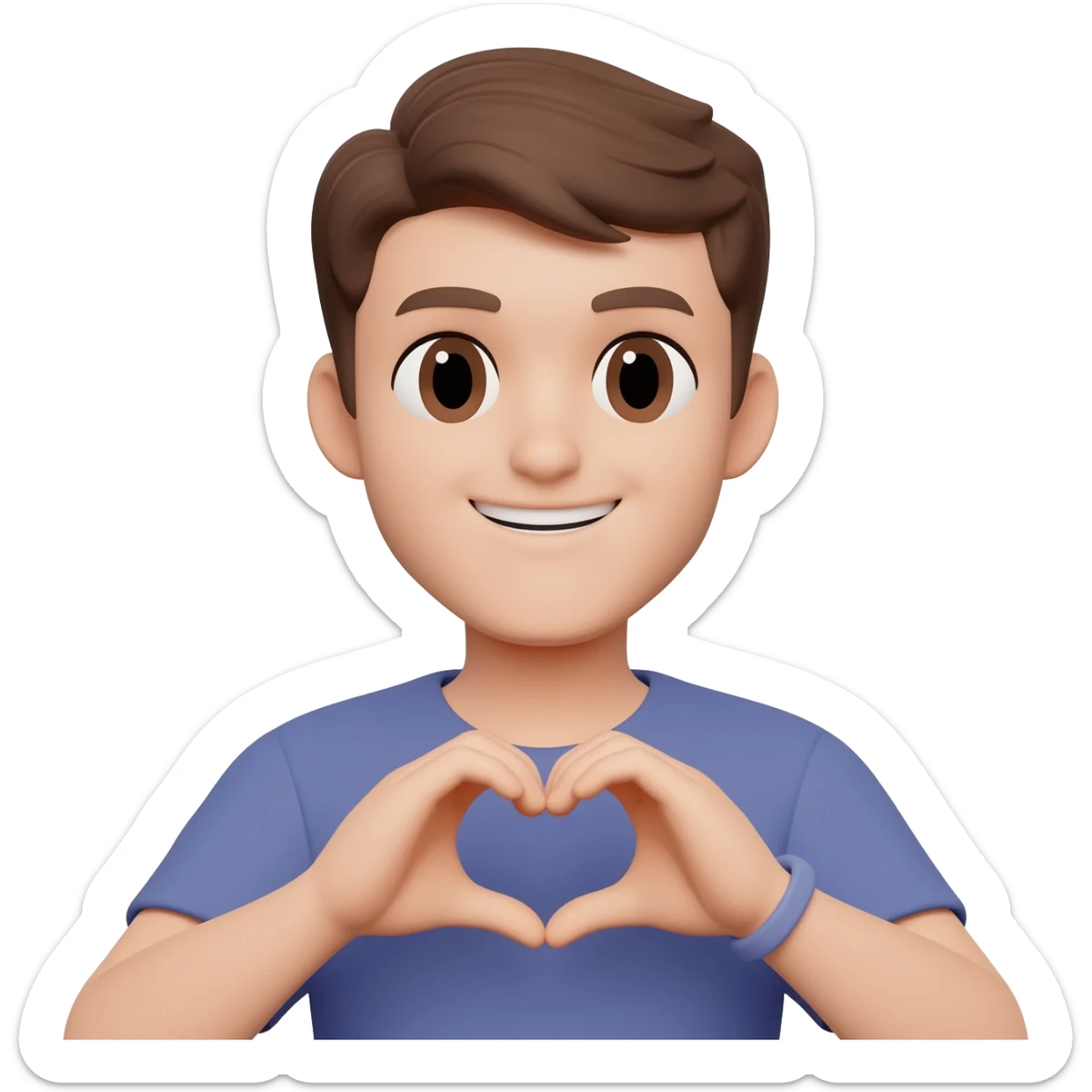 İ love you sticker