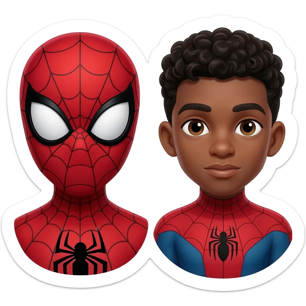 Spider man et miles morales sticker