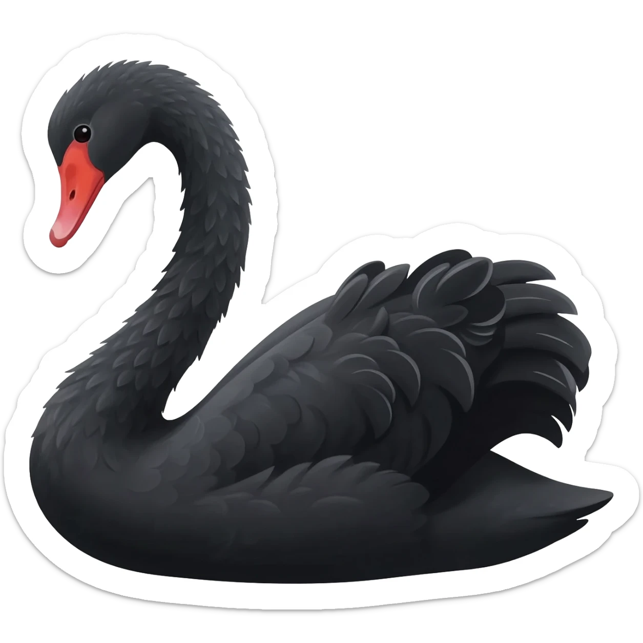 Black swaan sticker