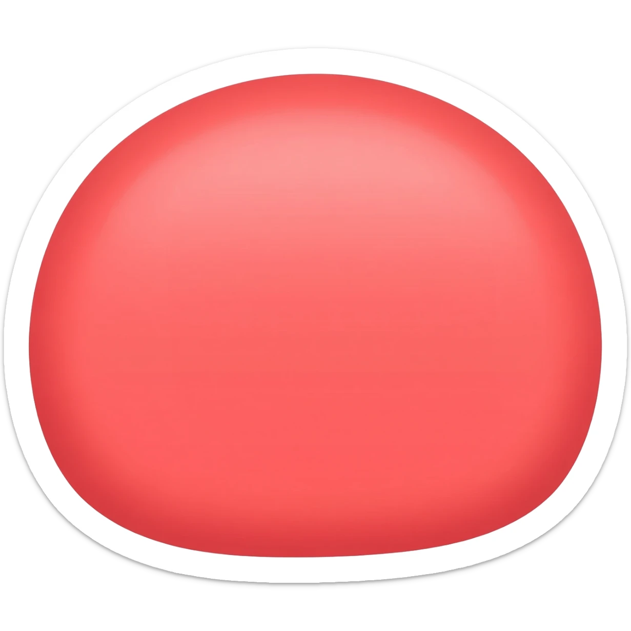 Light Red sticker