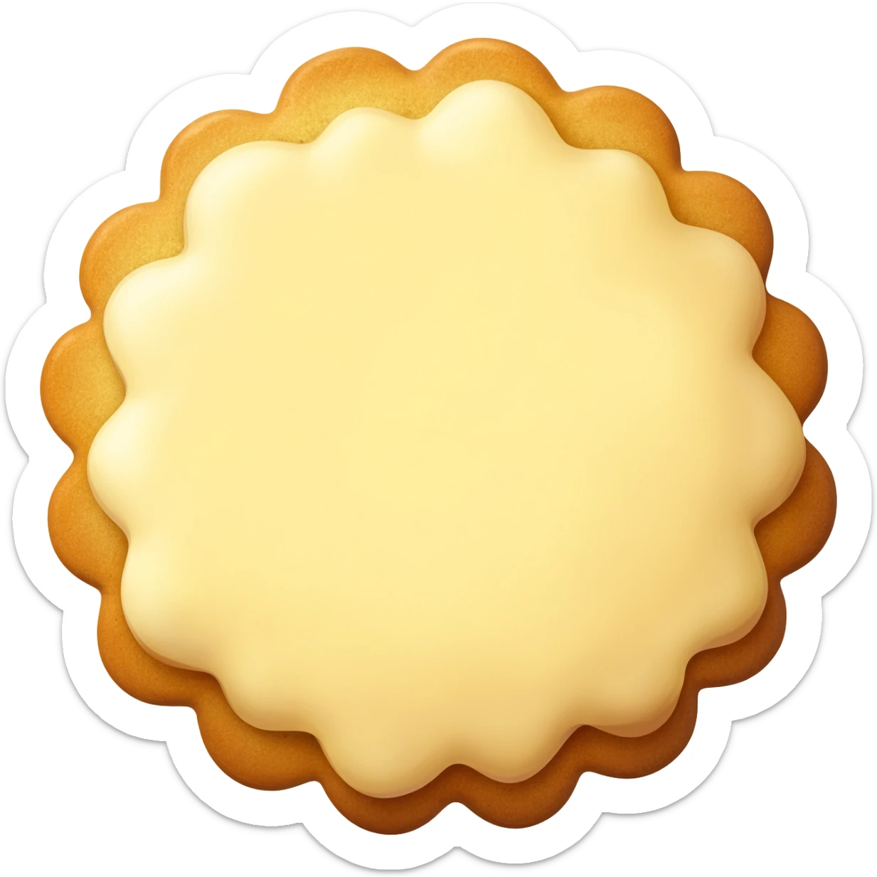Sugar cookie emoji sticker