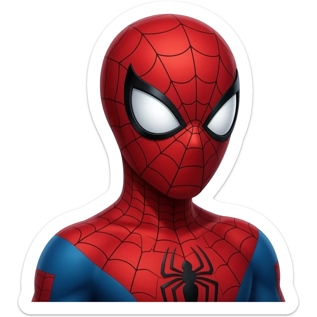 Spider man emoji sticker