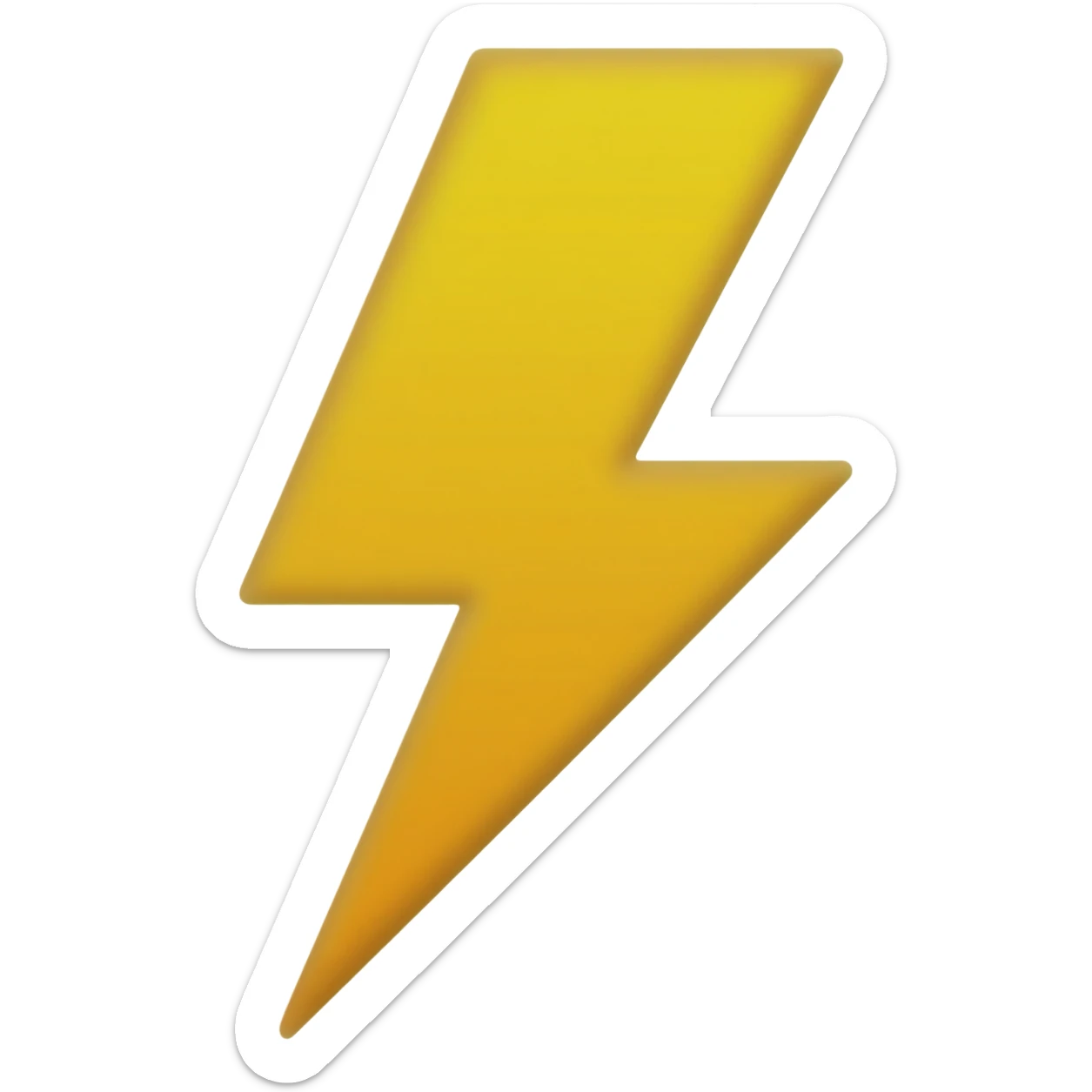 lightning emoji sticker