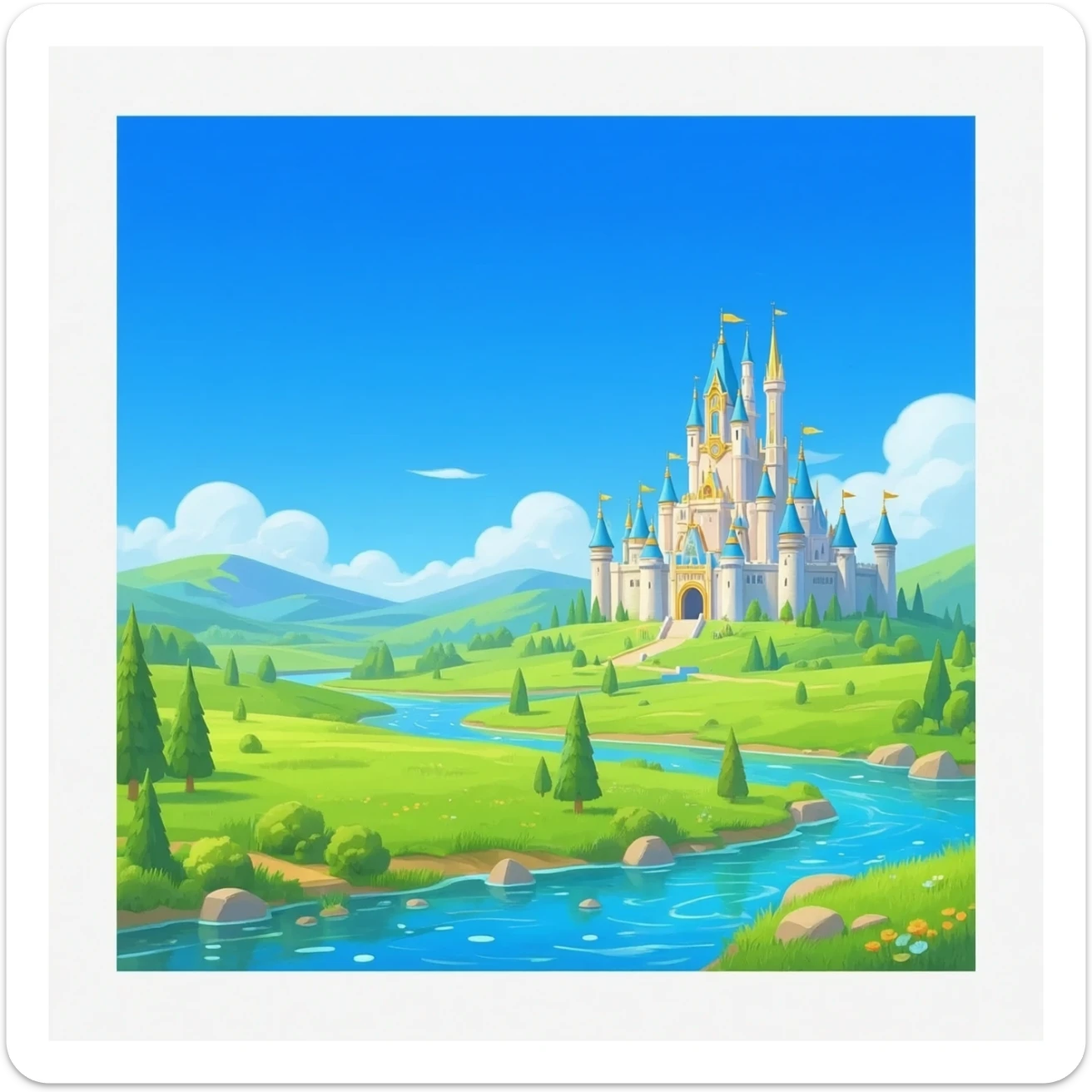 magic kingdom sticker