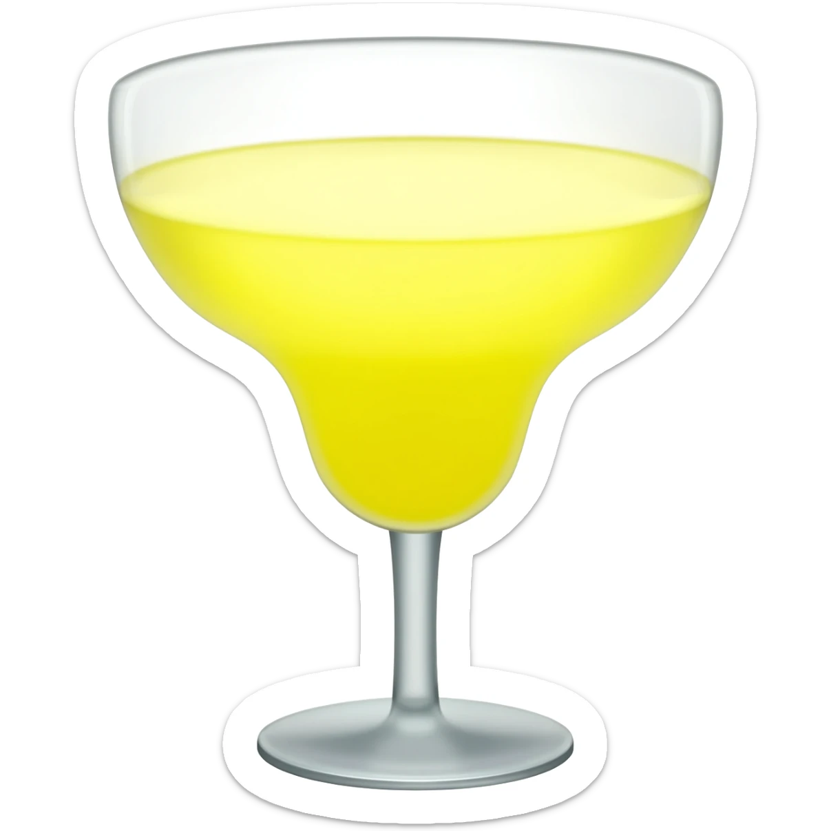 Margarita amarilla sticker
