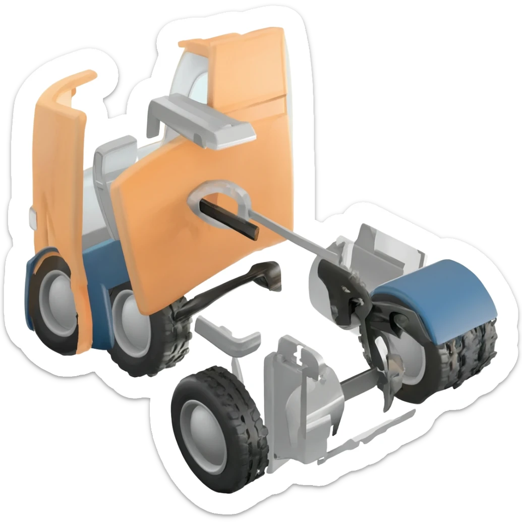 truck teardown activity sticker