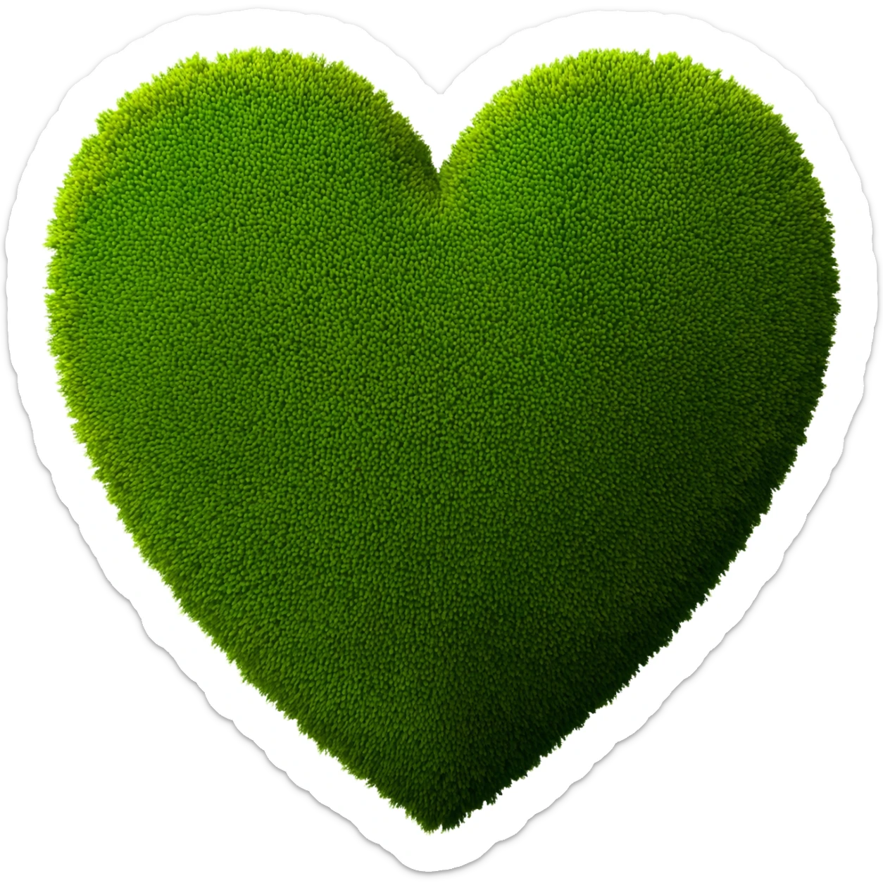 🖤 Heart Green-moss! sticker