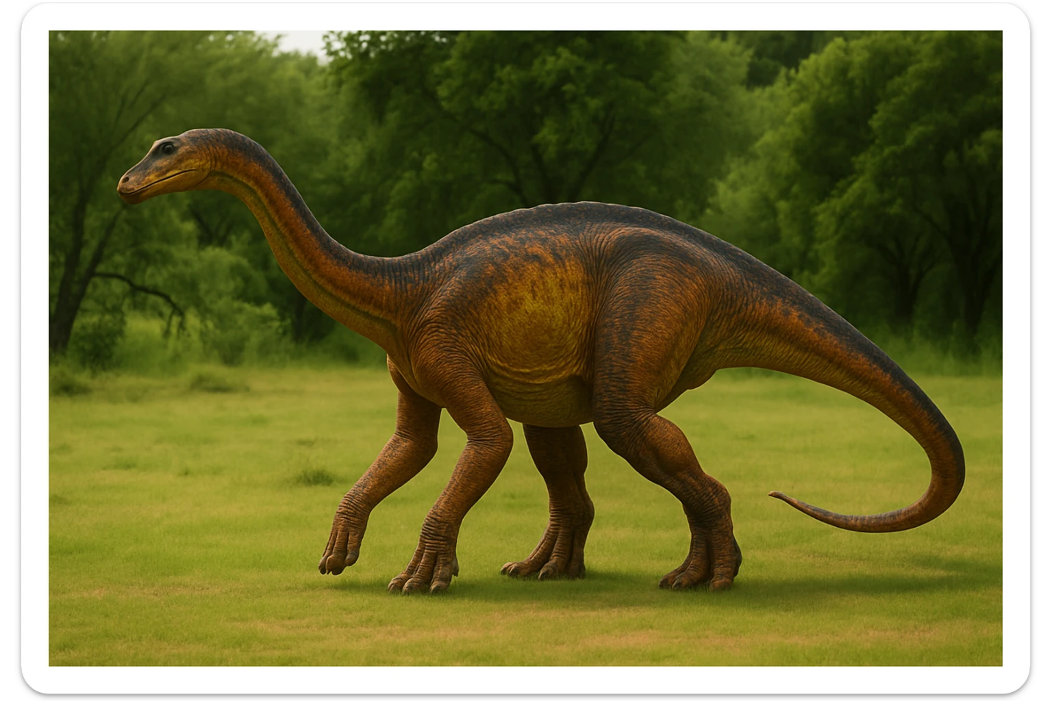 Brontosaurus sticker