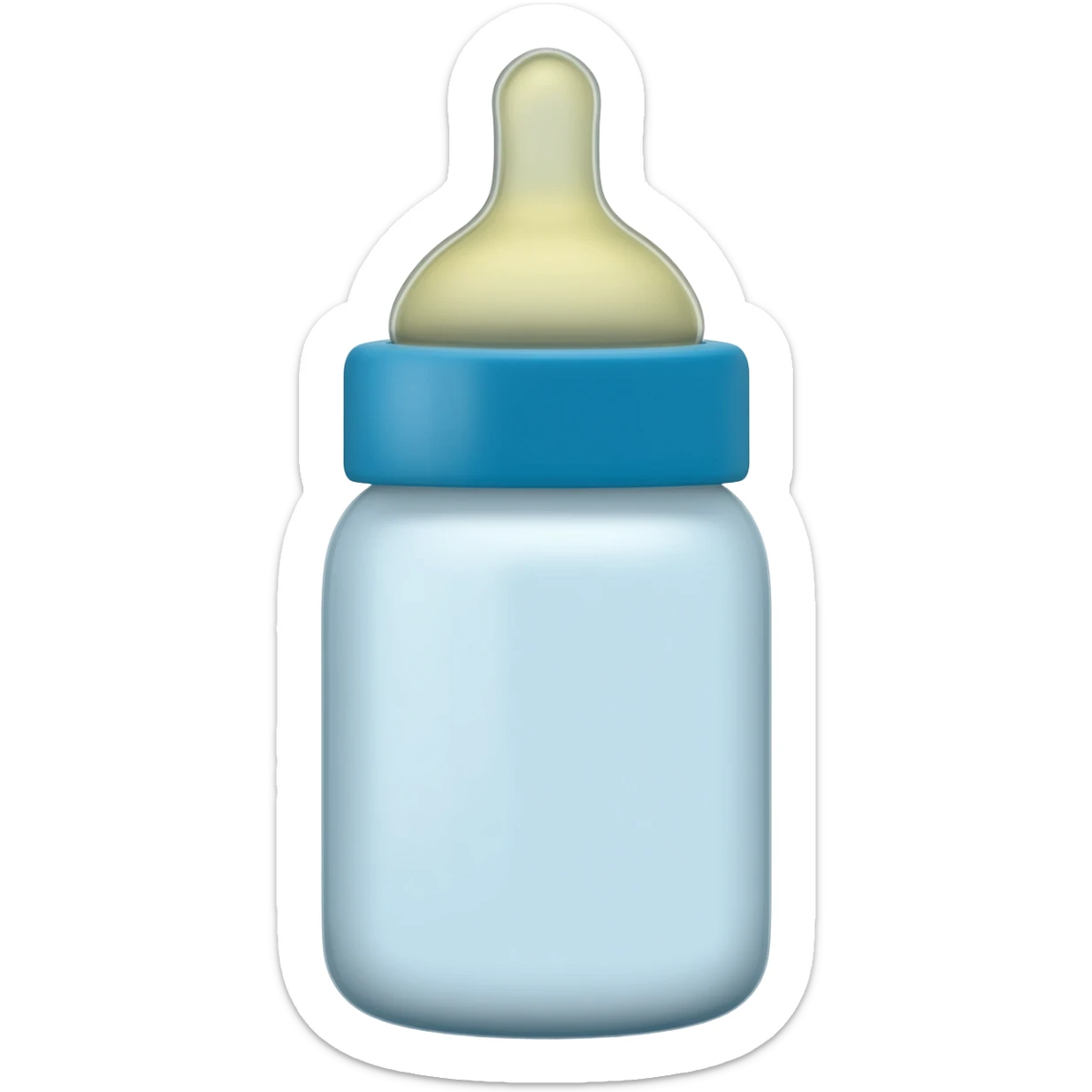 baby bottle sticker