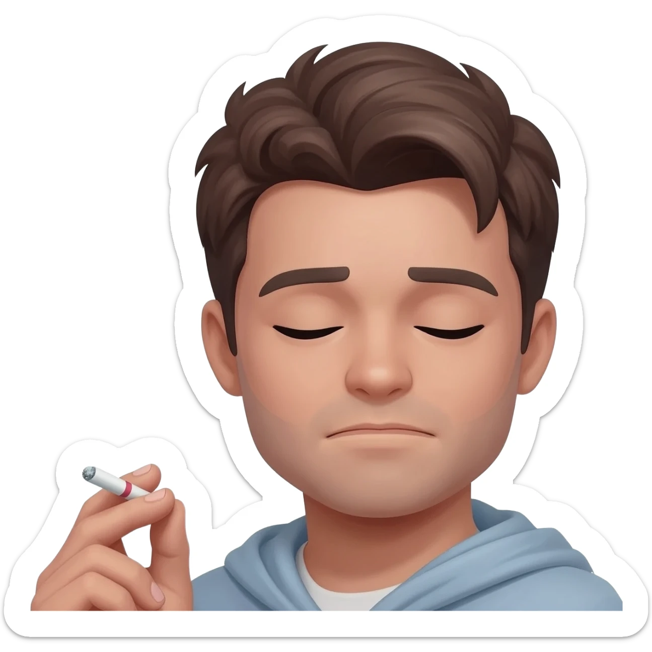 Smoking joint sticker