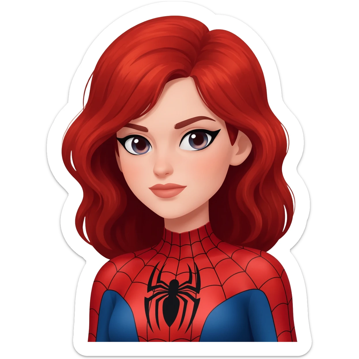 spider woman sticker