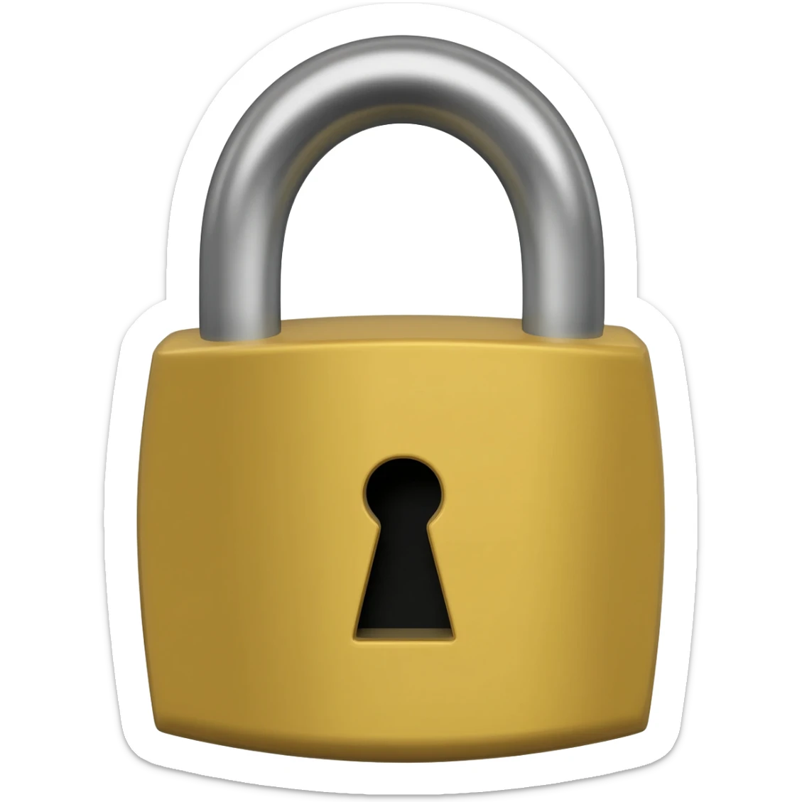 Key in Lock sticker