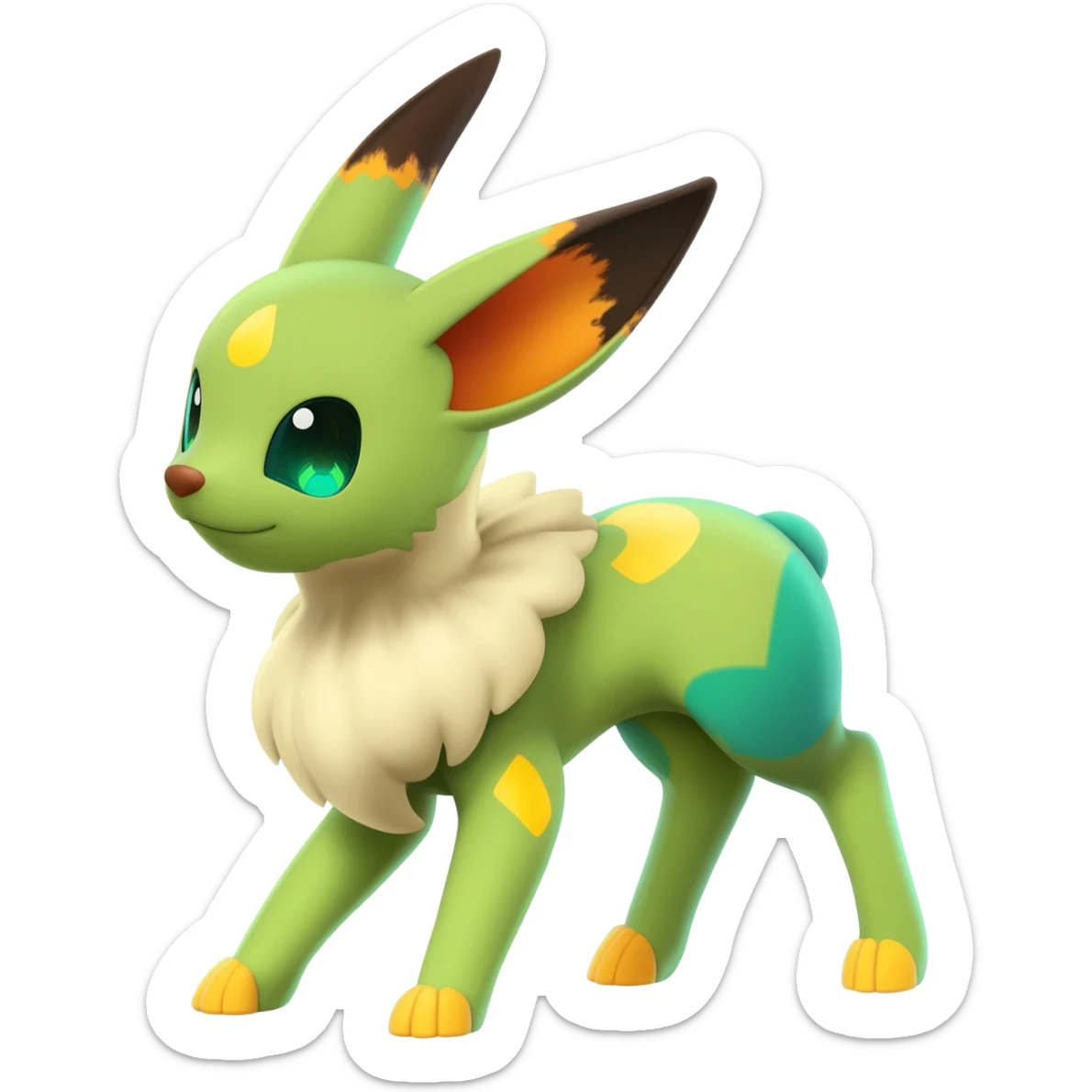 Leafeon sticker