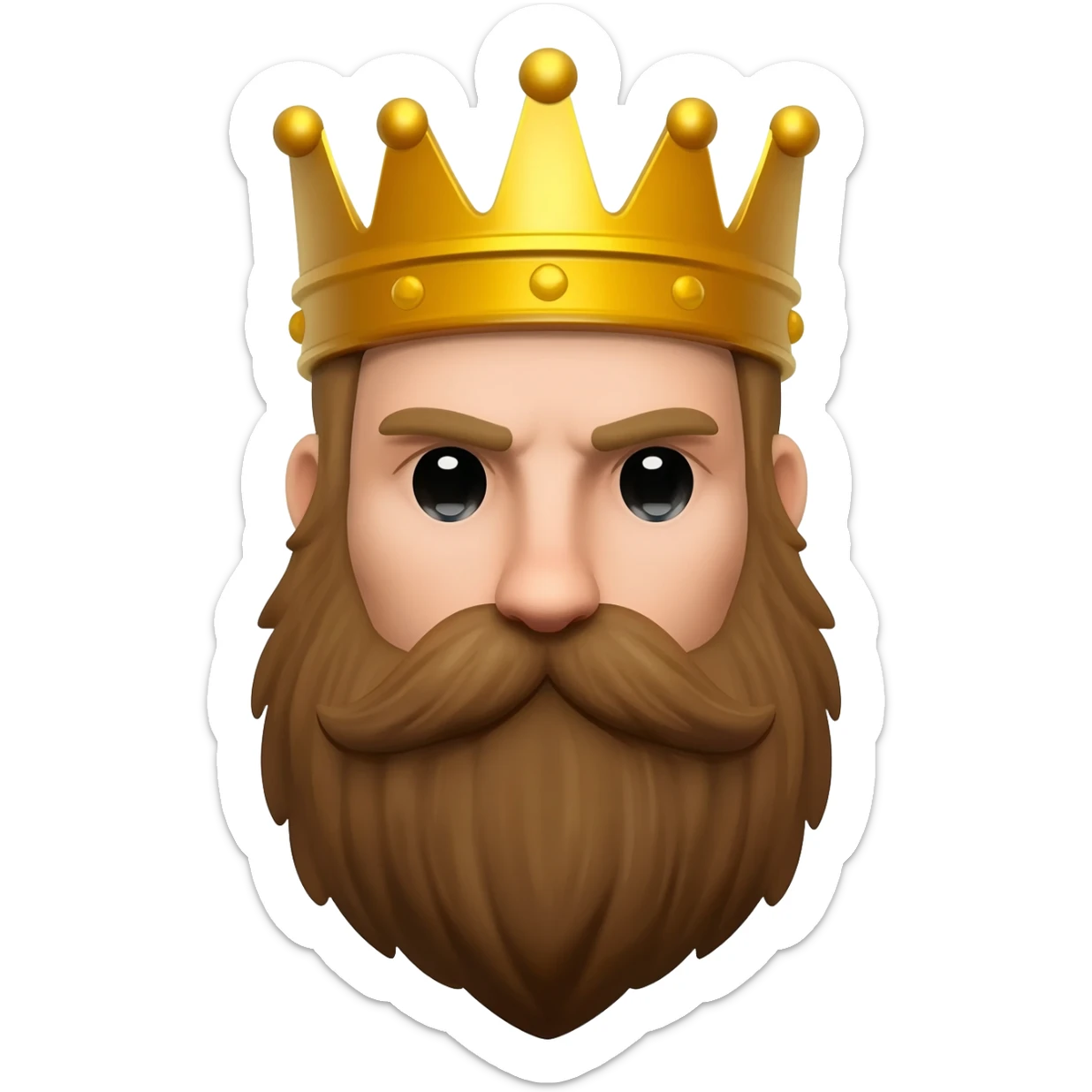 bearded sea king sticker