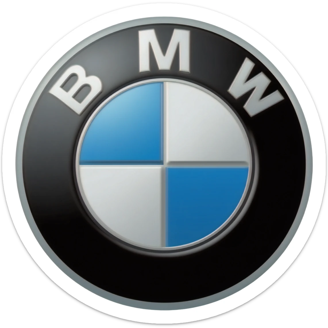 Bmw logo sticker