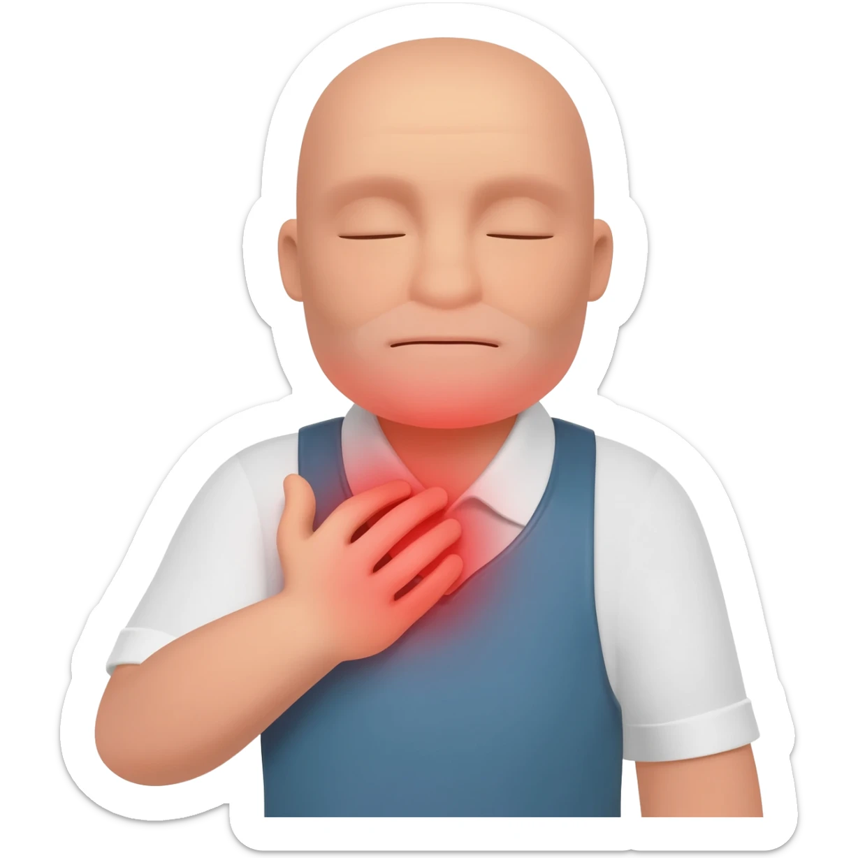 Blood pressure high sticker