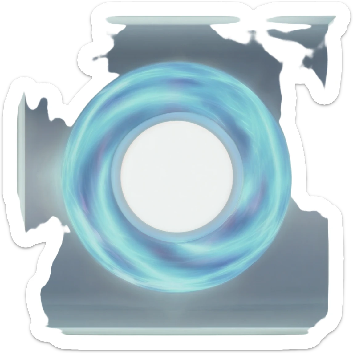 Mirror Portal sticker