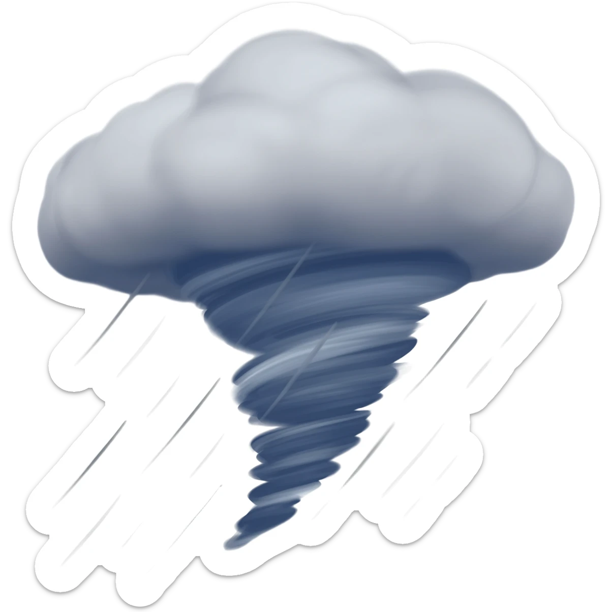 storm typhoon sticker