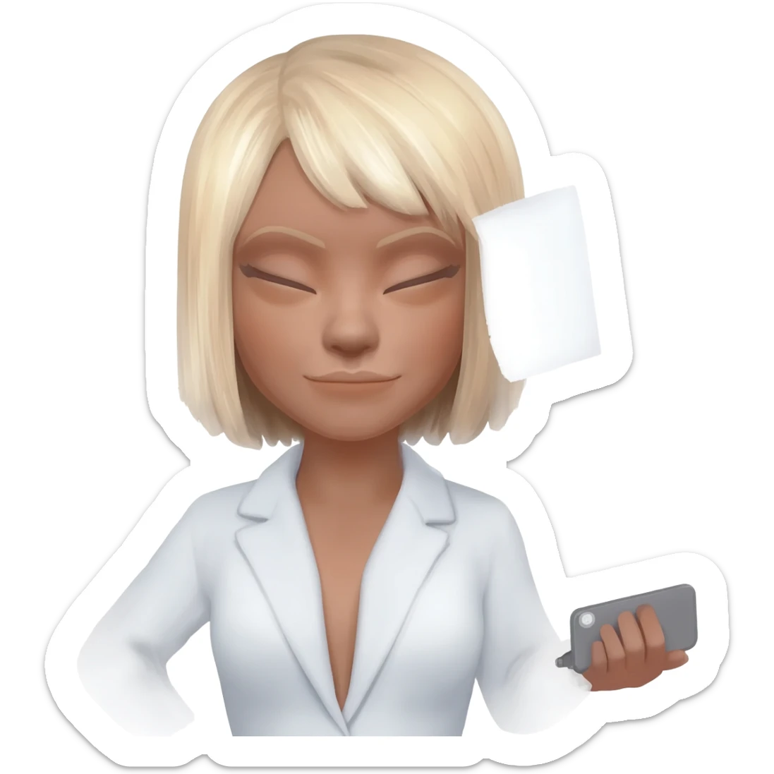 “booth babes” at tech conferences sticker