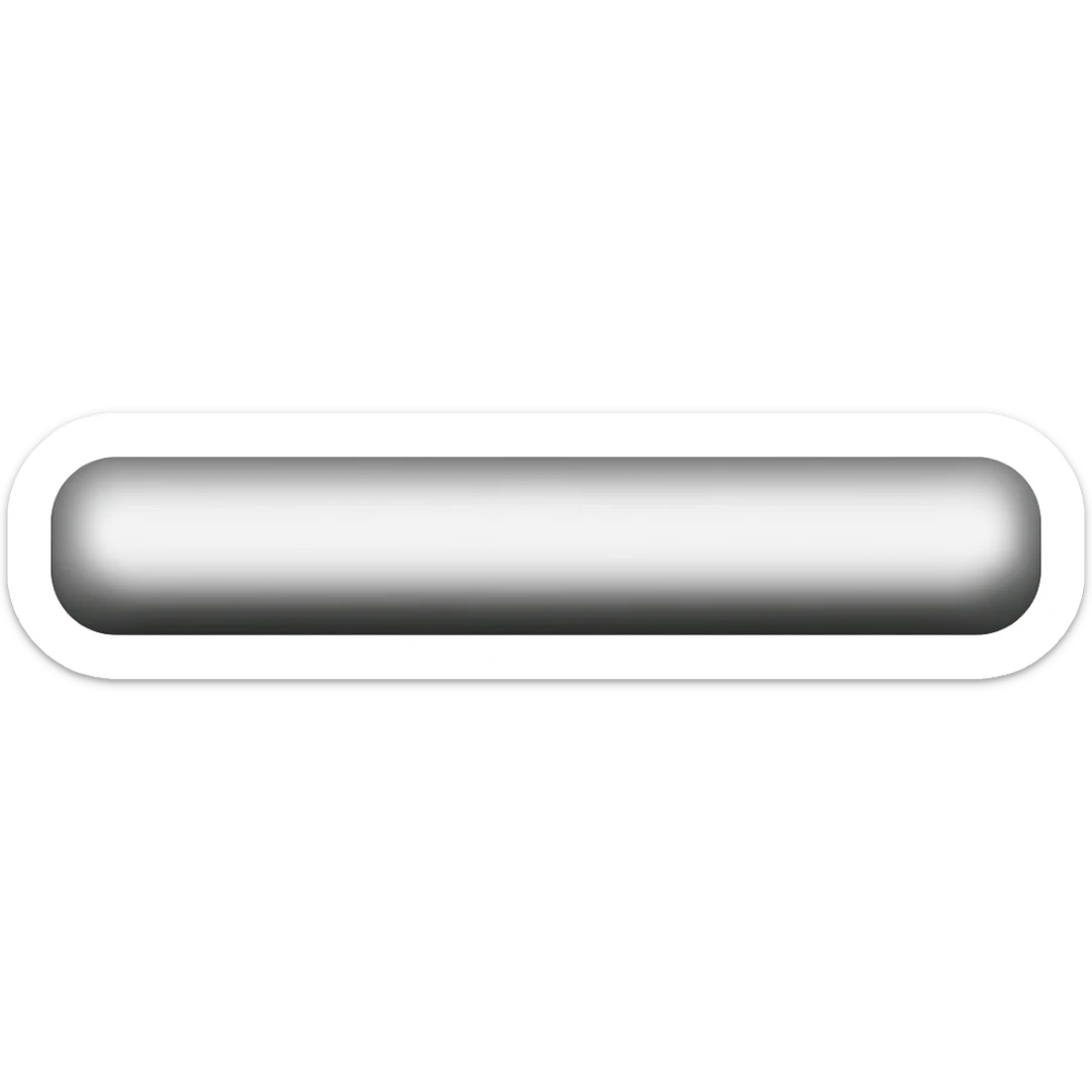 Minus (−) symbol sticker