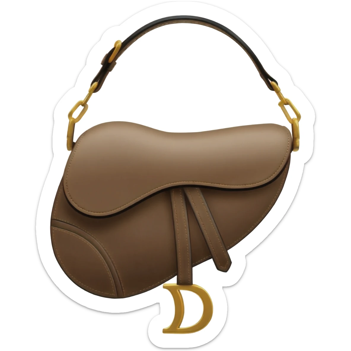dior saddle bag sticker